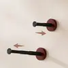 Solución de Almacenamiento con Tendedero de Balcón Estilo Vintage, Gancho Multifuncional, Colgador de Ropa Retráctil, Estante Montado en Pared