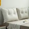 Almofada de cabeceira Almofada Tatami Combinação de cabeceira Dormitório Sala de estar Bolsa macia Almofada de sofá Proteção da coluna cervical Almofada de sono