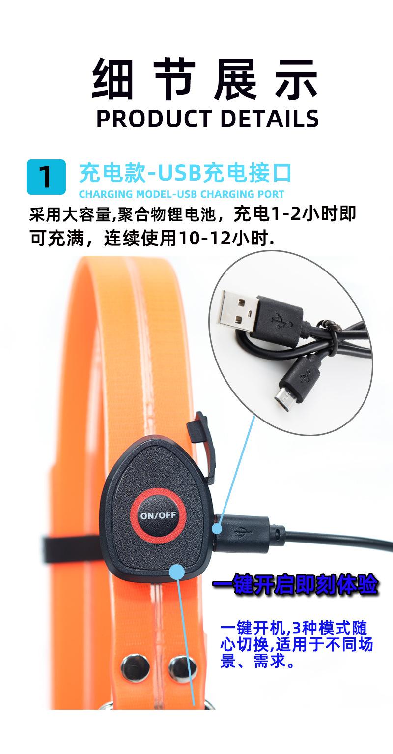 包胶织带项圈