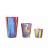 Taza de silicona de 40 ml, taza de silicona colorida y genial, taza para beber resistente a caídas para exteriores, se puede especificar el color, logotipo, especial transfronterizo