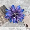Cabezas de Flores de Lirio Artificiales para Decoraciones de Boda, Boutonnières Hechos a Mano, Pinzas para el Cabello, Flores para la Cabeza, Adornos de Flores Artificiales Transfronterizos al por Mayor