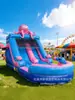Gran Combinación de Tobogán Inflable para Piscina Exterior de Verano Escalada Piscina de Agua Parque Acuático Comercial Castillo Tobogán de Agua