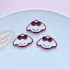Piezas de Accesorios DIY de Cachorro de Dibujos Animados de Acrílico para Zuecos, Pinzas para el Cabello y Materiales Decorativos