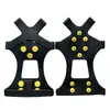 Venta Directa de Fábrica Crampones de Acero de 10 Dientes Cubrezapatos Antideslizantes Resistentes al Desgaste para Escalada en Hielo y Protección contra la Nieve Modelo Anticaída de Silicona Anticongelante