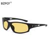 Gafas de Sol Deportivas para Exteriores Transfronterizas, Gafas de Sol Polarizadas Coloridas de Moda Europeas y Americanas para Hombres y Mujeres, Gafas de Ciclismo para Exteriores, Gafas de Visión Nocturna