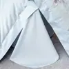 Juego de Cuatro Piezas de Algodón de Fibra Larga de Lujo, Funda Nórdica 100% Algodón, Sábana de Cama de Algodón Puro, Sábana Ajustable, Funda de Colcha, Ropa de Cama para Todas las Estaciones 1.8m