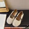 Zapatos de mujer Mary Jane Rad de otoño, planos de moda de punta poco profunda, planos versátiles de una sola correa, nuevo estilo 2026