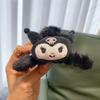 Accesorios para el Cabello: Pinza de Garra de Perro Blanca, Pasador de Peluche de Conejo Morado, Pinza para el Cabello de Mujer, Lindo Accesorio para el Cabello de Otoño e Invierno