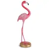 Adorno de Flamenco Rosa Gabinete de TV Decoración del Hogar Animales Ins Escritorio Sala de Estar Decoración Pequeña Moderna Minimalista