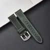 Correa de Cuero de Vaca Italiano con Textura de Lichi Plano Compatible con Relojes Huawei Gt4/5/6, Hebilla de Pin, 20 Mm/22 Mm, Elegante
