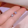 Europeu e Americano Hot Selling Popular Internet Celebridade Xiaoqing Novo Alto Carbono Simulação Diamante Ringback Brincos Pingente Set Presente de Aniversário
