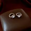 Brincos de Abóbora com Agulha de Prata Galvanizada a Ouro Real Pedra Olho de Tigre Moda Luxo Leve Temperamento Brincos de Tarraxa Personalidade de Nicho Brincos de Alta Qualidade