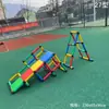 Estructura de Trepa Niños Tobogán Interior para Niños Casa Jardín de Infancia Pequeño Paraíso Bebé Multifuncional Taladro Juguete de Entrenamiento de Trepa