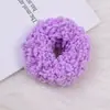Otoño e invierno Nuevo elástico luminoso anillo de pelo de lana cuerda para la cabeza Red grande de intestino pelo versión coreana