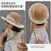 Sombreros para Niños, Sombreros de Paja Finos de Verano para Niñas, Sombreros de Pescador Transpirables de Verano para Niñas, Sombreros de Princesa Modernos para Bebés