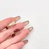 Pendientes de Aro con Gota de Aceite Rojo Estilo Coreano Xiaohongshu Diseño de Nicho Moda Minimalista de Alta Gama Versátiles para Mujer