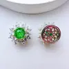 Cobre Chapado en Oro Color Conservante Fuegos Artificiales Nevados Corte Zircón Espaciadores de Múltiples Pasos Hechos a Mano DIY Pulsera Collar Joyería Cuentas Sueltas
