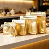 Saco Selagem Cúbica de Oito Lados Café Auto-Suportável Saco de Embalagem de Alimentos Alumínio Chá Saco Auto-Selante Pet Lanche Liofilizado Saco de Folha de Alumínio