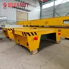 Riel de Manejo de Piezas de Trabajo y Productos de Fábrica Vagón Plano de Riel Tracción Pasiva Vagón de Riel Sin Motor Vehículo de Transferencia de Riel de Piso