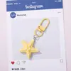 Chaveiro de Estrela-do-Mar Desenho Animado Resina Liga Alloy Pingente Fofo do Oceano Pequeno Presente Criativo Chaveiro de Estrela-do-Mar Atacado