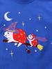 Nueva Sudadera de Otoño para Niños Sudadera de Halloween Europea y Americana para Niñas Sudadera de Manga Larga para Niños Bordada de Dibujos Animados Cuello Redondo