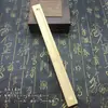 Porta incienso de bambú, porta incienso de bambú de sándalo y áloe, base para incienso de uso doméstico con grabado