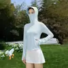 Chamarra de Protección Solar Estilo Ala de Sombrero Ono Ajustada para Mujer Modelo Nuevo 2026 Ceñidor de Cintura Adelgazante Ropa con Filtro Solar Protección UV Abrigo Transpirable