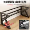 Soporte para pata de mesa Hierro forjado Marco de soporte para pata de mesa Escritorio Escritorio Pizarra Marco de acero Base de pata de mesa de comedor Estante Pata de mesa