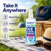 El Spray Refrigerante KineShineX proporciona una sensación refrescante y fresca, spray de menta para el enfriamiento de verano y la prevención del golpe de calor