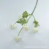 Crisantemo de Bola Pequeña de 5 Cabezas Simulada y Bola de Cebolleta Flor Decorativa de Celebridad de Internet para el Hogar Flor de Bola Pequeña Fresca Flor Artificial Flor Artificial
