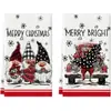 Paños de limpieza creativos con temática navideña de Amazon transfronterizos, manteles para el hogar y la cocina, paños de cocina y paños decorativos navideños