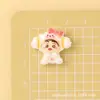 Fantasia-Crayon Shin-chan Esmagado DIY feito à mão capa de celular com cola de creme, grampo de cabelo, ímã de geladeira, acessórios, componentes de resina atacado