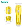 VGR955 cortapelos eléctrico cabeza de aceite Cortapelos USB recargable casero mini de grabado cabeza de corte 0 grabado metálico cortapelos