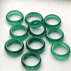 Anel de Flor de Quartzito Jade Anel de Jade Unissex Anel de Pedra de Jade Anel para Corrida Anel Redondo Preço de Fábrica Venda Direta Transmissão ao Vivo Fornecimento