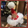 Grampo de cabelo de pelúcia de lantejoulas de Natal para crianças, chapéu de Natal, acessórios para cabelo, vestido de feriado, cocar, festa, clipe de cabeça de festa