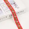 Cinta de lazo para oreja de madera de 2 cm, cinta de estilo étnico, accesorios para el cabello, cinta para tocado, ropa étnica, encaje para ropa