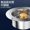 Colador de fregadero de acero inoxidable, modelo universal de cocina, tapón de desagüe para lavabo de lavado de verduras, desagüe emergente para fregadero