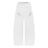 Pantalones de Chándal con Hebilla de París Estilo Retro Americano con Alas para Mujer, Nueva Moda Dopamina de Verano Diseño Holgado Casual