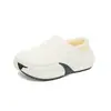 Chinelos de Algodão Masculinos para Exterior Feibu 2026 Novo Modelo de Inverno, Quentes, Forrados com Fleece, Impermeáveis, Antiderrapantes, Sapatos de Algodão Fechados para Dirigir