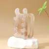 Masajeador Acrílico Biconvexo Personalizado Transfronterizo Especial Masajeador de Cuerpo Completo para Espalda Palo de Acupuntura Raspado y Estiramiento Cepillo Meridian