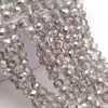 Atacado 8mm Cristal DIY Joias Corrente de Celular Acessórios Contas Planas Materiais Artesanais Pulseiras Facetadas Contas Soltas