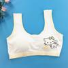 Cat novo sutiã esportivo sem fio estilo colete para meninas, sutiã de desenvolvimento para estudantes, lingerie atacado