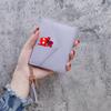 Bolsa para Monedas con Borla de Color Sólido de Spider-Man, Cartera Delgada, Cartera Corta, Portatarjetas de Estudiante, Cartera Corta con Múltiples Ranuras para Tarjetas