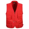 Chaleco Multibolsillos en Stock de Fábrica Primavera y Otoño para Hombre Exterior Pesca Fotografía Ocio Tres Amigos Chaleco Nuevo