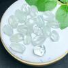 Cristal Verde Natural Asai Furo Passante Esculpido Acessórios DIY Pulseira Espaçador de Contas Acessórios Decoração de Fio 1