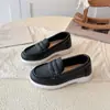 Sapatos de Couro para Meninas, Estilo Primavera e Outono, Sola Macia, Antiderrapante, para Crianças de 3 a 6 Anos, Sapatos de Calçar Fácil, Sapatos Casuais para Meninos