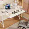 Placa de extensão de mesa para sala de jogos, mesa de computador com prateleira de armazenamento estendida e alargada, suporte para teclado e mouse, suporte para laptop