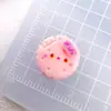 Mini Comida Falsa Brinquedo Sanduíche Gato Biscoito Resina Acessórios Cola de Creme DIY Capa de Celular Presilha Flor de Sapato Pulseira