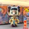 Nezha o Menino Mágico Chaveiro de Silicone Fofo Ao Bing Boneco Tridimensional Pingente de Mochila Escolar Presente para Estudante