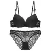 Lingerie feminina sexy mais vendida internacionalmente, decote em V profundo, aumento para seios pequenos, sutiã push-up, suporte lateral para os seios, sutiã de renda
